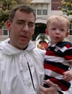 Photo of Fr. Sam and son