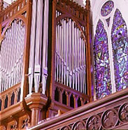 Organ case-Epistle side