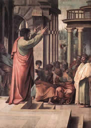 St. Paul preaching in Athens